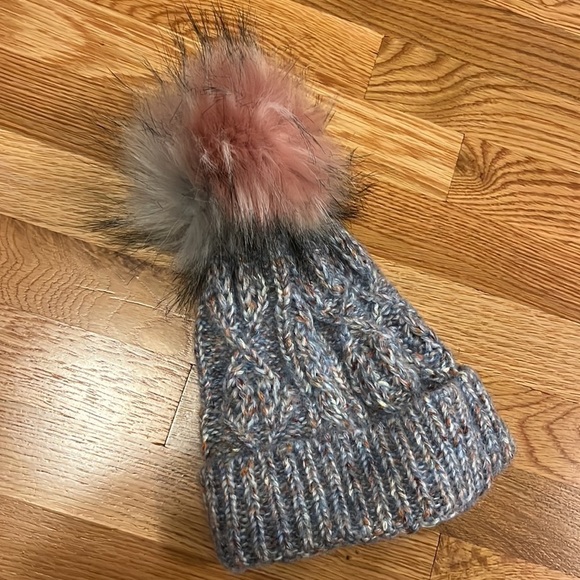 New Free People Confetti Cable Pom Beanie main image 6